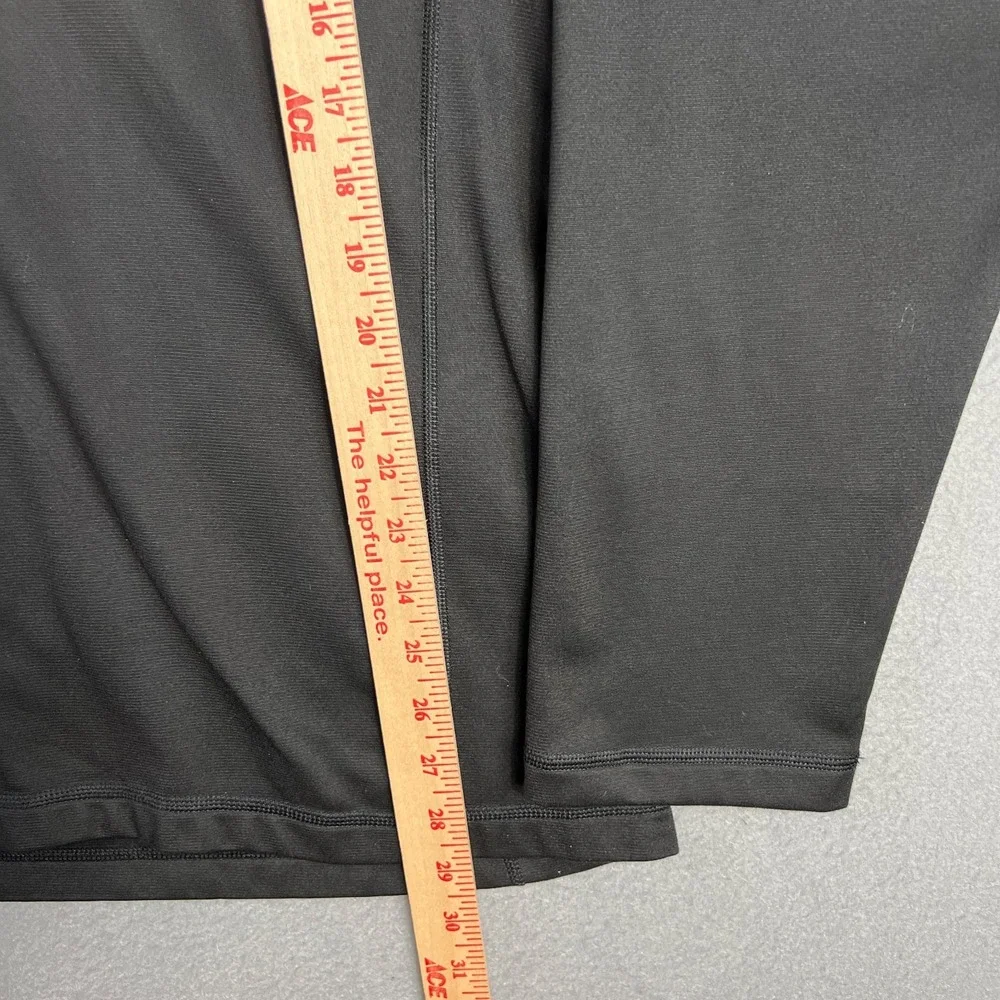 The North Face Tech Glacier 1/4 Zip Mens XXL Black Mid Weight Fleece Outdoors